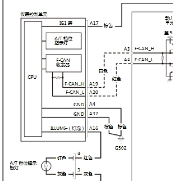 16年本田雅阁变速箱线路图