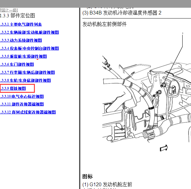 2011年雪佛兰科鲁兹搭铁位置