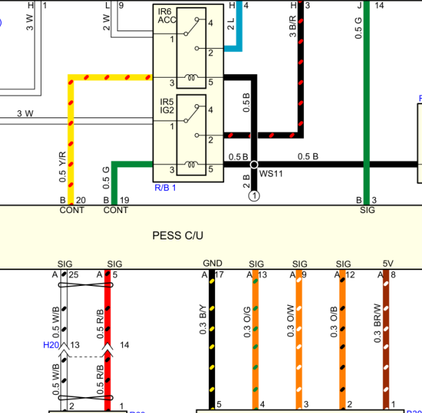 江西五十铃MUX智能钥匙线路图