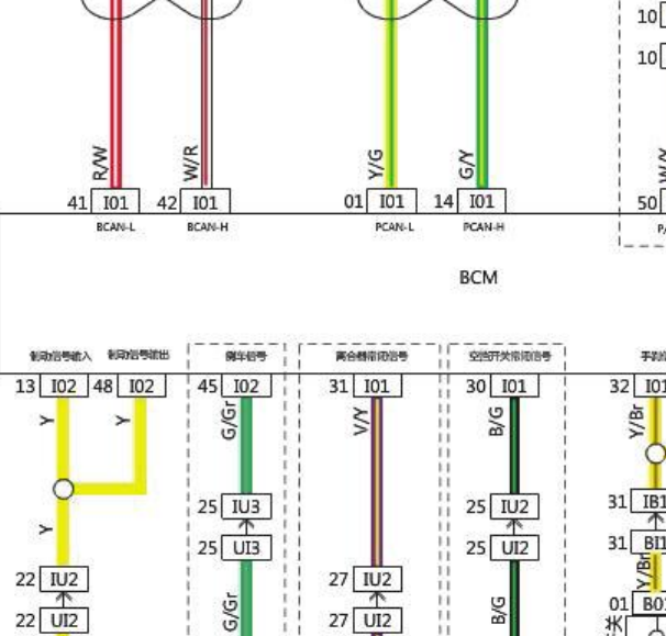 2018年幻速S7的车身电脑电路