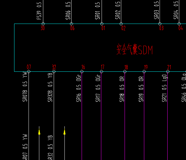 2012年力帆X60气囊电路图资料