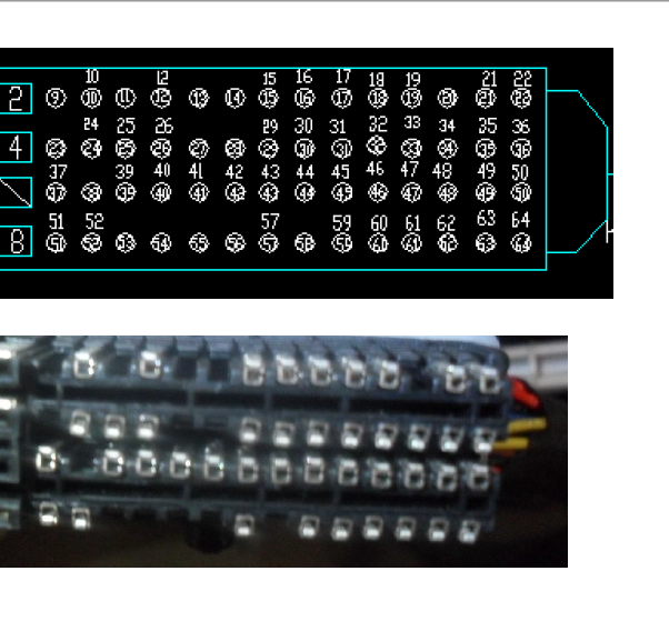 奇瑞477发动机针脚资料