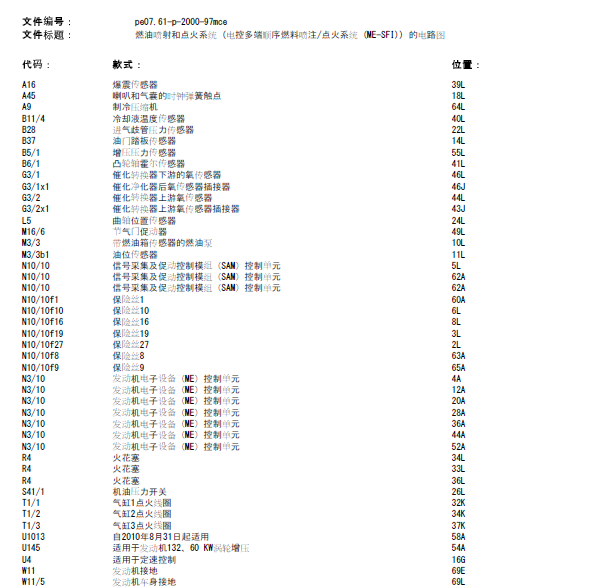 14年奔驰smart发动机电路图