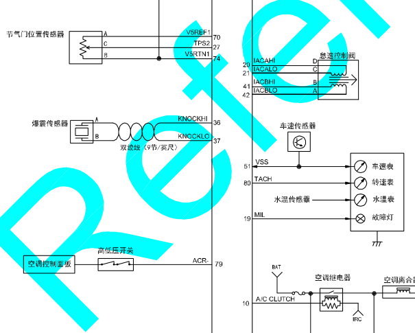 DK15发动机电路图