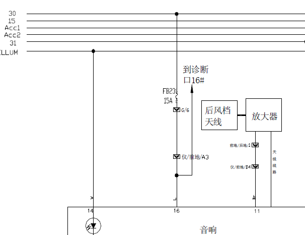 奇瑞A5电路图