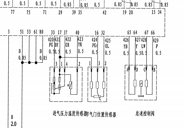 2008年众泰5008电路图
