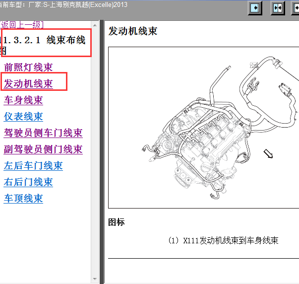 2013年凯越X111位置