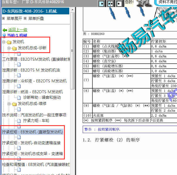 2016年标致408发动机扭矩