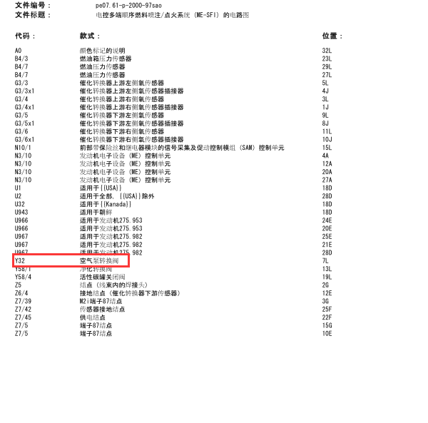 11年奔驰S600二次泵线路图