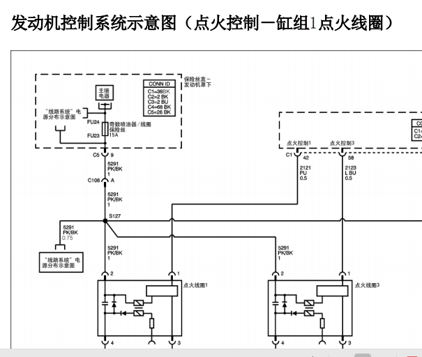2007年SLS发动机电路图