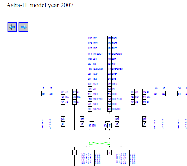 2007年欧宝雅特CAN线路图