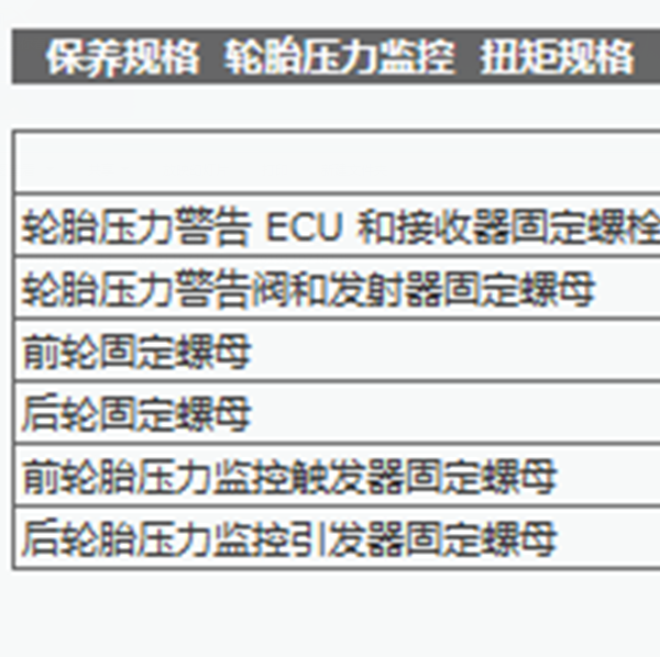 15年雷克萨斯ES200车的轮胎螺栓紧固扭矩