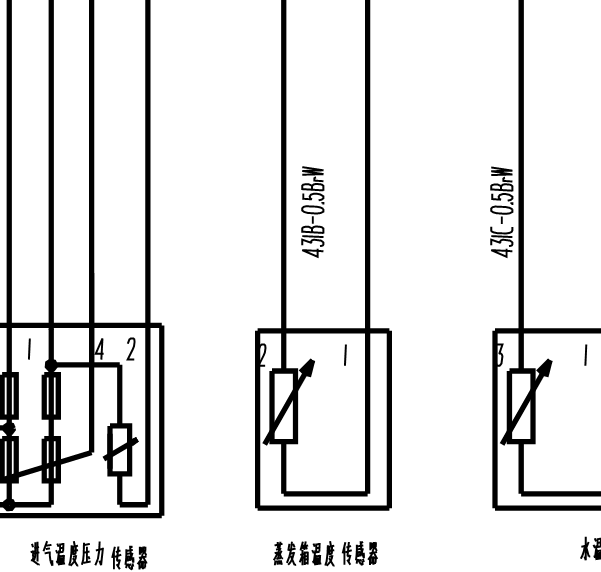 吉利MR479Q发动机线路图