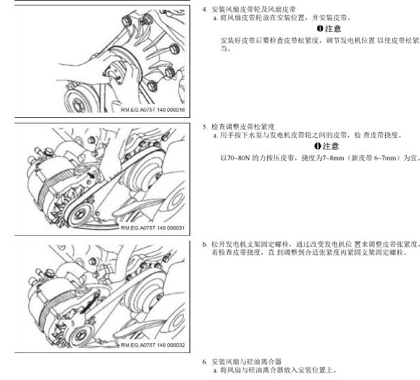福田ISF2.8发动机正时