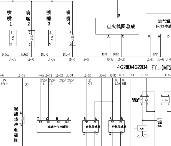 阁瑞斯发动机电路图