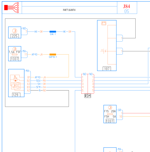 雷诺风景变速箱线路图
