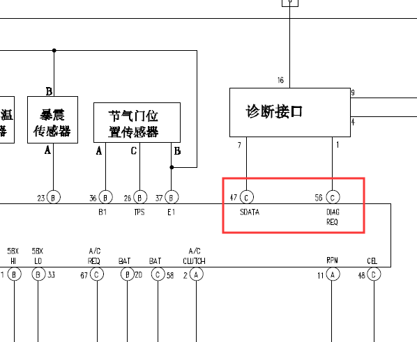 4RB2发动机电路图