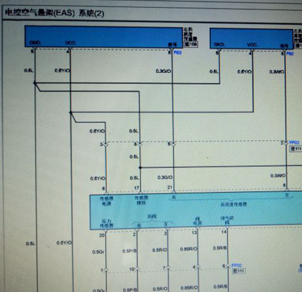10年起亚霸锐悬挂线路图