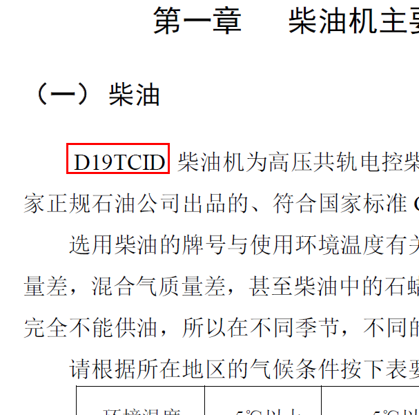 D19TCID1发动机维修手册