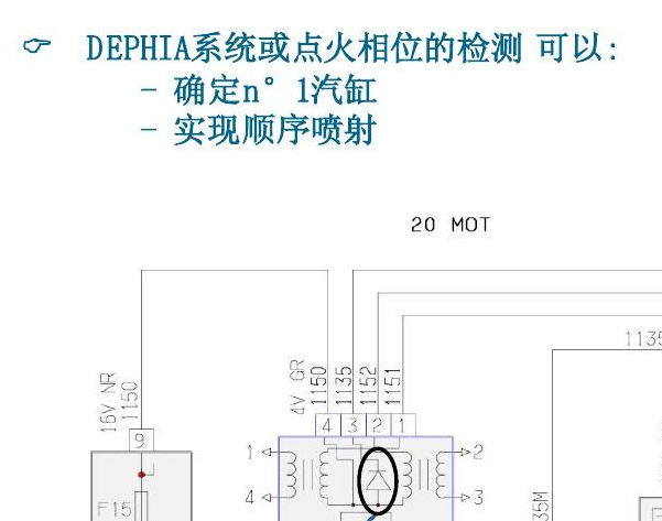 标致307发动机电路图