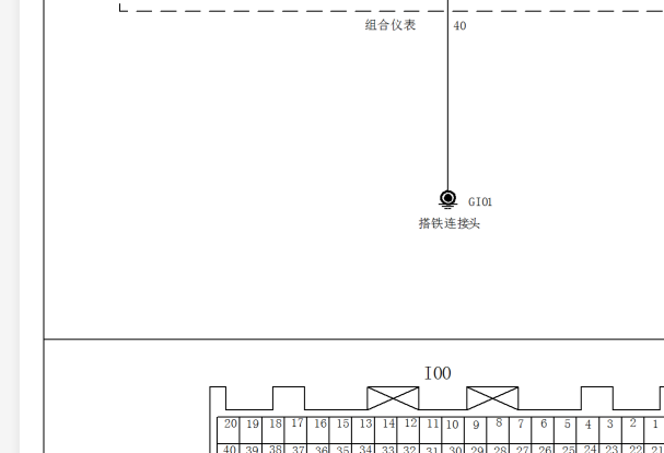 江淮M5仪表端子图