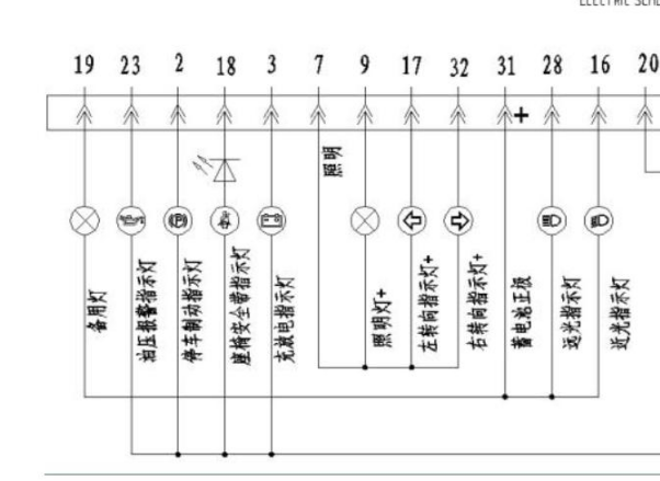 长安之星2仪表电路图