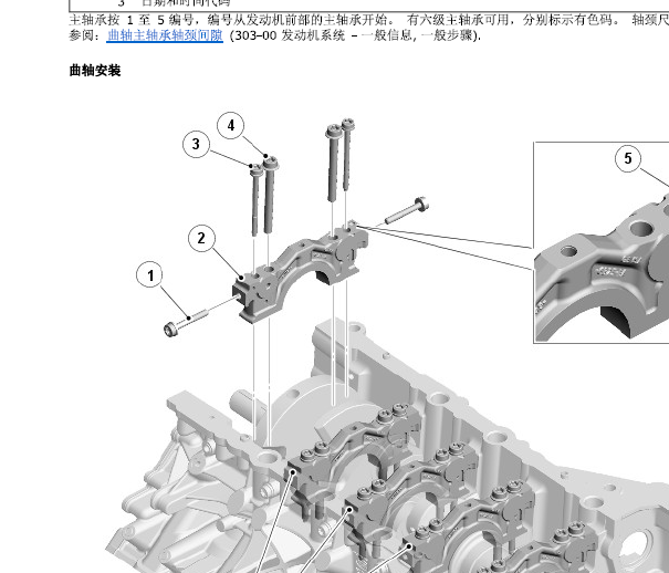 2013年捷豹XJ发动机维修手册