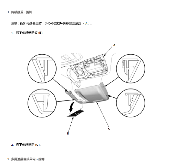 2018年混动CRV巡航等系统资料