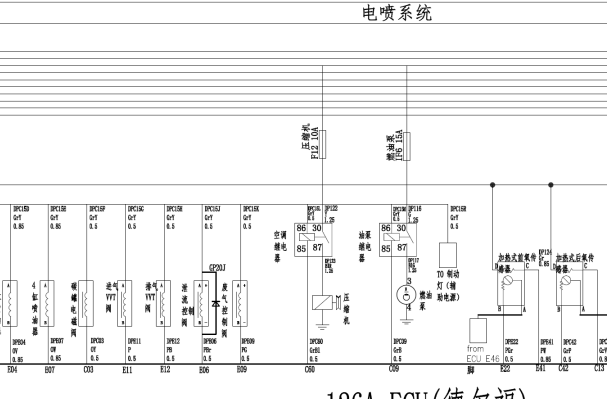 发动机电路图