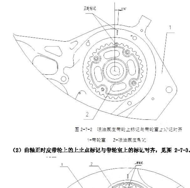 4D28发动机正时