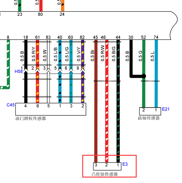 五十铃4JB1发动机电路图