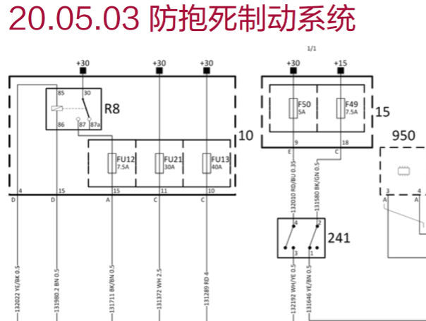 观致3 ABS电路图