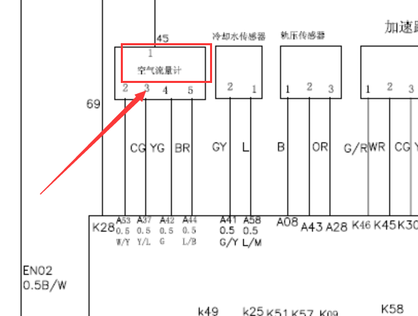 ZD25TCR发动机电路图