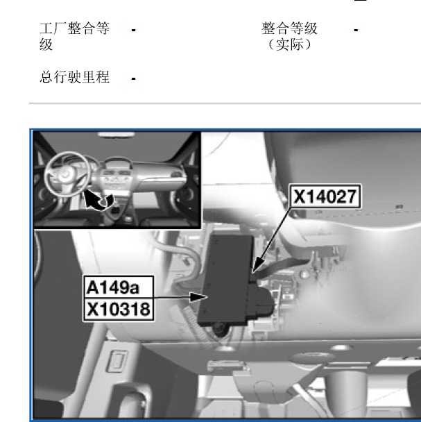 2005年宝马525便捷系统位置