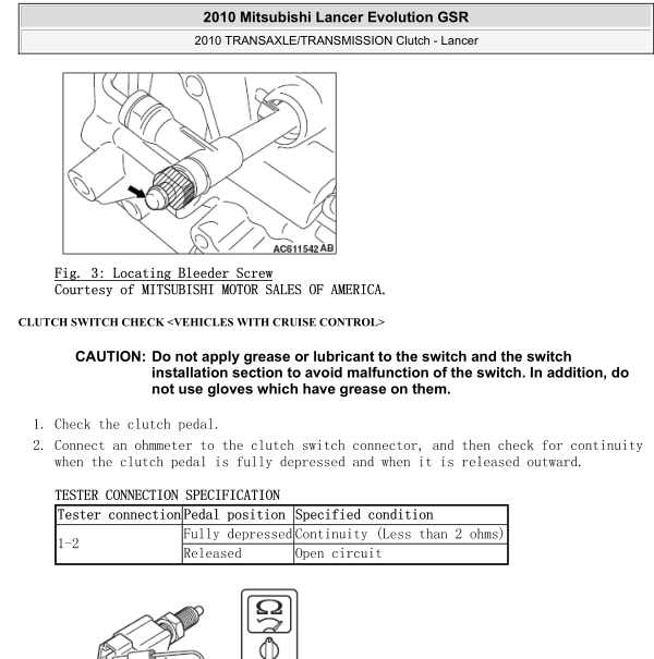 2010年翼神离合器维修手册