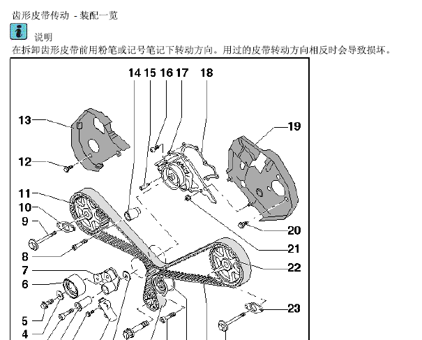 2004年奥迪A8发动机正时