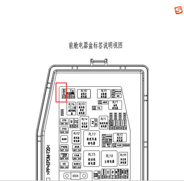 2015年大迈X5行李箱锁继电器位置