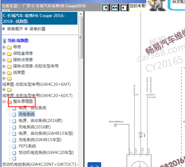 2016-2018年哈弗H6 Coupe电路图