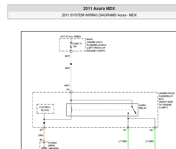 2011年讴歌MDX喇叭资料