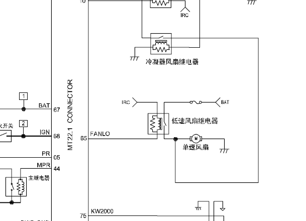 DK15发动机电路图