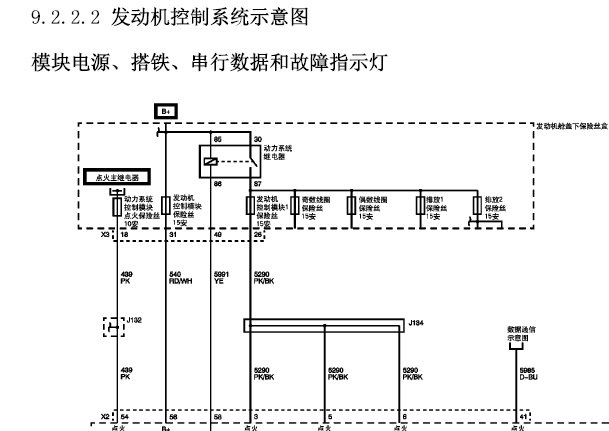 LLT发动机电路图