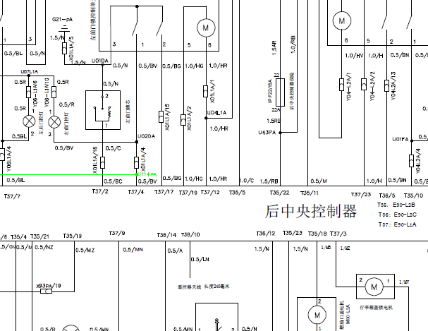 中华尊驰电路图