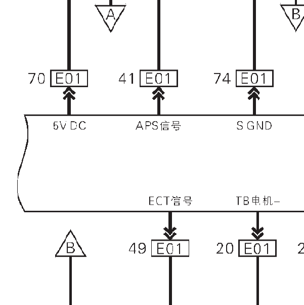 力帆发动机电路图