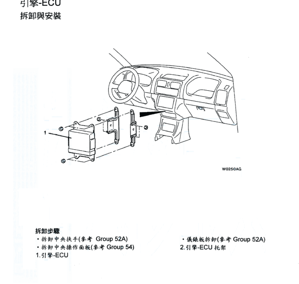 2014年东南得利卡发动机电脑版安装位置