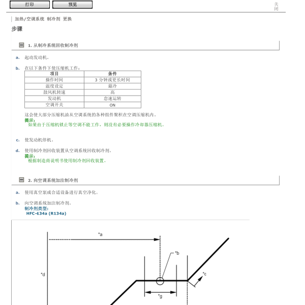 2018年凯美瑞空调维修手册