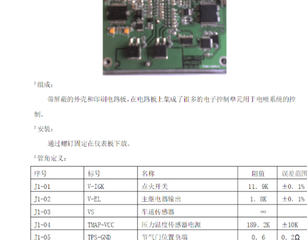 阳光泰克73针电脑针脚资料