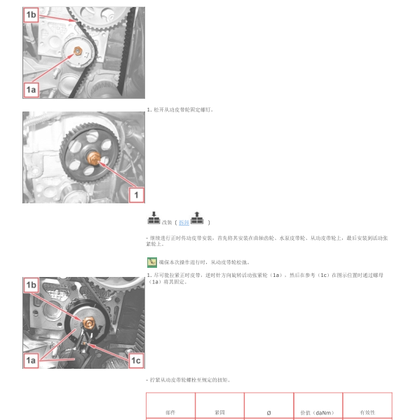 菲亚特500 1.4发动机正时
