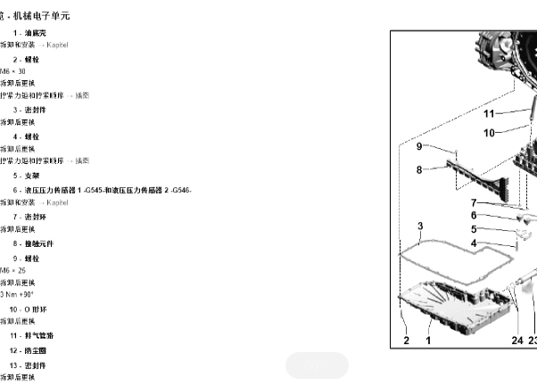 2019年奥迪A6变速箱电脑资料