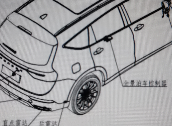 东风风光ix7全景影像模块位置