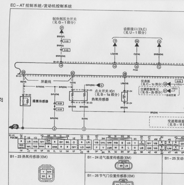 2005年普力马发动机电路图